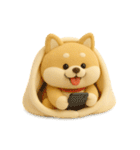 ゆるほわ柴犬のぬいぐるみ（個別スタンプ：36）