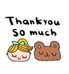 (nenerin日常会話スタンプ370英語気遣い)（個別スタンプ：7）