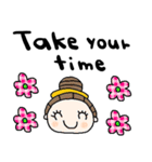 (nenerin日常会話スタンプ370英語気遣い)（個別スタンプ：12）