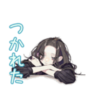 ネガティブなしっかり者な女子★（個別スタンプ：27）