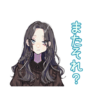ネガティブなしっかり者な女子★（個別スタンプ：34）