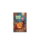❤️動くキュート❤️ハロウィン❤️魔女（個別スタンプ：6）