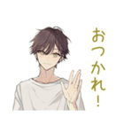 ゆるシャツ男子★家事分担リマインド（個別スタンプ：2）
