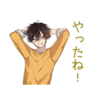 ゆるシャツ男子★家事分担リマインド（個別スタンプ：36）