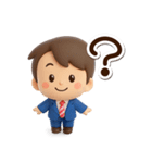 やさしいパパ☆3D（個別スタンプ：17）