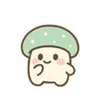 もちもちキノコちゃん 気分パレード（個別スタンプ：3）