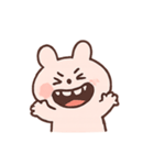 まんまるうさぎ楽しい日記（個別スタンプ：7）