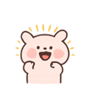 まんまるうさぎ楽しい日記（個別スタンプ：8）