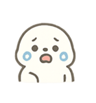 しろあざらしのほっこりきもち（個別スタンプ：4）