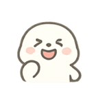 しろあざらしのほっこりきもち（個別スタンプ：7）