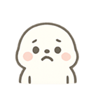 しろあざらしのほっこりきもち（個別スタンプ：9）