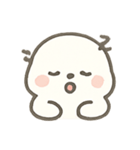 しろあざらしのほっこりきもち（個別スタンプ：11）