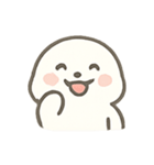 しろあざらしのほっこりきもち（個別スタンプ：12）