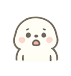 しろあざらしのほっこりきもち（個別スタンプ：16）