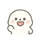 しろあざらしのほっこりきもち（個別スタンプ：17）
