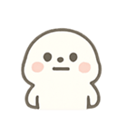 しろあざらしのほっこりきもち（個別スタンプ：18）