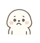 しろあざらしのほっこりきもち（個別スタンプ：20）