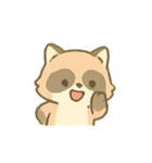 まるいあらいぐまのきもち日記（個別スタンプ：6）