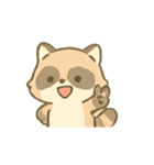 まるいあらいぐまのきもち日記（個別スタンプ：8）