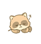 まるいあらいぐまのきもち日記（個別スタンプ：9）
