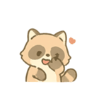 まるいあらいぐまのきもち日記（個別スタンプ：10）