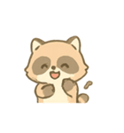 まるいあらいぐまのきもち日記（個別スタンプ：11）