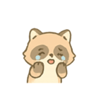 まるいあらいぐまのきもち日記（個別スタンプ：14）