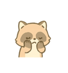 まるいあらいぐまのきもち日記（個別スタンプ：18）