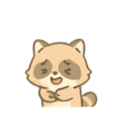 まるいあらいぐまのきもち日記（個別スタンプ：19）