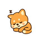しばいぬのこいぬのたのしいきもち（個別スタンプ：10）