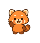 れっさーぱんだのたのしいきもち（個別スタンプ：1）