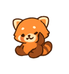 れっさーぱんだのたのしいきもち（個別スタンプ：3）
