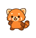 れっさーぱんだのたのしいきもち（個別スタンプ：5）