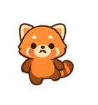 れっさーぱんだのたのしいきもち（個別スタンプ：7）