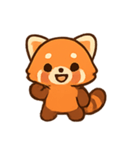 れっさーぱんだのたのしいきもち（個別スタンプ：9）