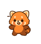 れっさーぱんだのたのしいきもち（個別スタンプ：12）