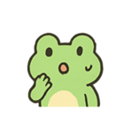 みどりのかえるのたのしいきもち（個別スタンプ：8）