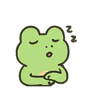 みどりのかえるのたのしいきもち（個別スタンプ：11）