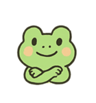 みどりのかえるのたのしいきもち（個別スタンプ：14）