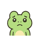 みどりのかえるのたのしいきもち（個別スタンプ：18）