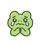 みどりのかえるのたのしいきもち（個別スタンプ：22）
