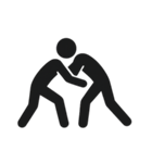 頂上決戦！棒人間武術対決第二弾（個別スタンプ：4）