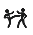 頂上決戦！棒人間武術対決第二弾（個別スタンプ：5）