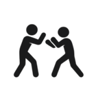 頂上決戦！棒人間武術対決第二弾（個別スタンプ：7）