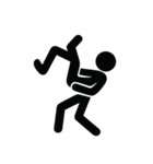 頂上決戦！棒人間武術対決第二弾（個別スタンプ：22）