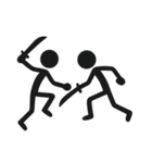 頂上決戦！棒人間武術対決第二弾（個別スタンプ：23）