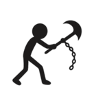 頂上決戦！棒人間武術対決第二弾（個別スタンプ：27）