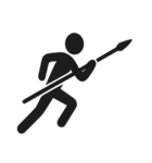 頂上決戦！棒人間武術対決第二弾（個別スタンプ：28）