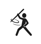頂上決戦！棒人間武術対決第二弾（個別スタンプ：29）