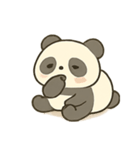 ぎゅっとパンダ（個別スタンプ：10）